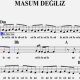 Okładka piosenki „Masum degiliz”